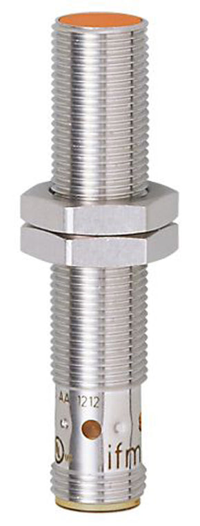 ifm IF6123, Inductive Threaded Barrel Proximity Sensor, M12, 1.5 mm Detection, PNP/NPN NO/NC, 10 → 30 V dc