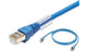 Omron XS6W-6LSZH8SS2000CM-B, XS6W, 20m Cat6a, Blue RJ45 to Male RJ45 Male, S/FTP Shielded, Terminated LSZH Sheath