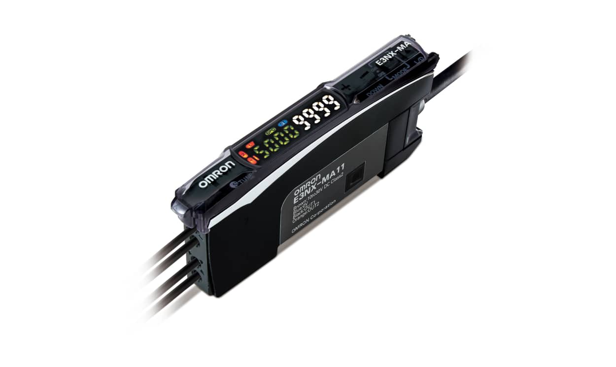 Omron E3NX-MA11 2M, Fibre Amplifier, NPN Output, 960 mW, IP50, IP54, 30 V dc - generaltechuae