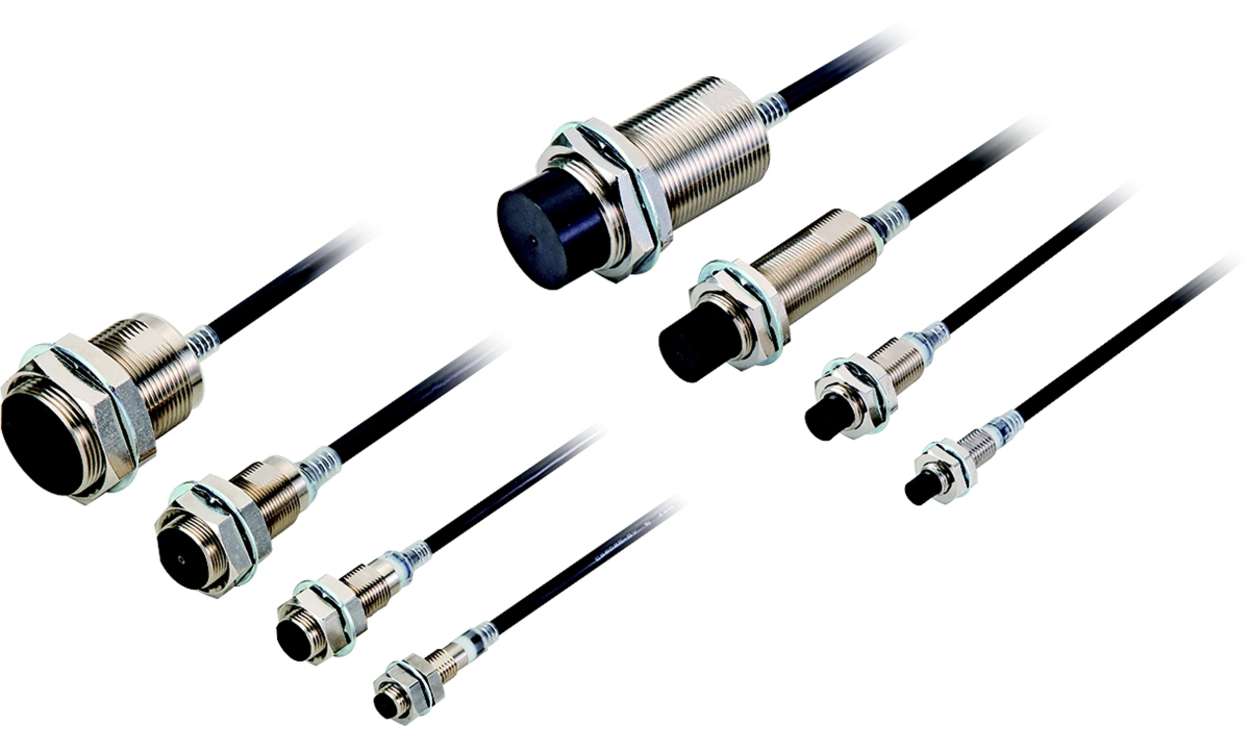 Omron E2EQ-X7D112-T 2M, Inductive Threaded Barrel Proximity Sensor, M12, 7 mm Detection, 2-Wire NO, 10 → 30 V dc - generaltechuae
