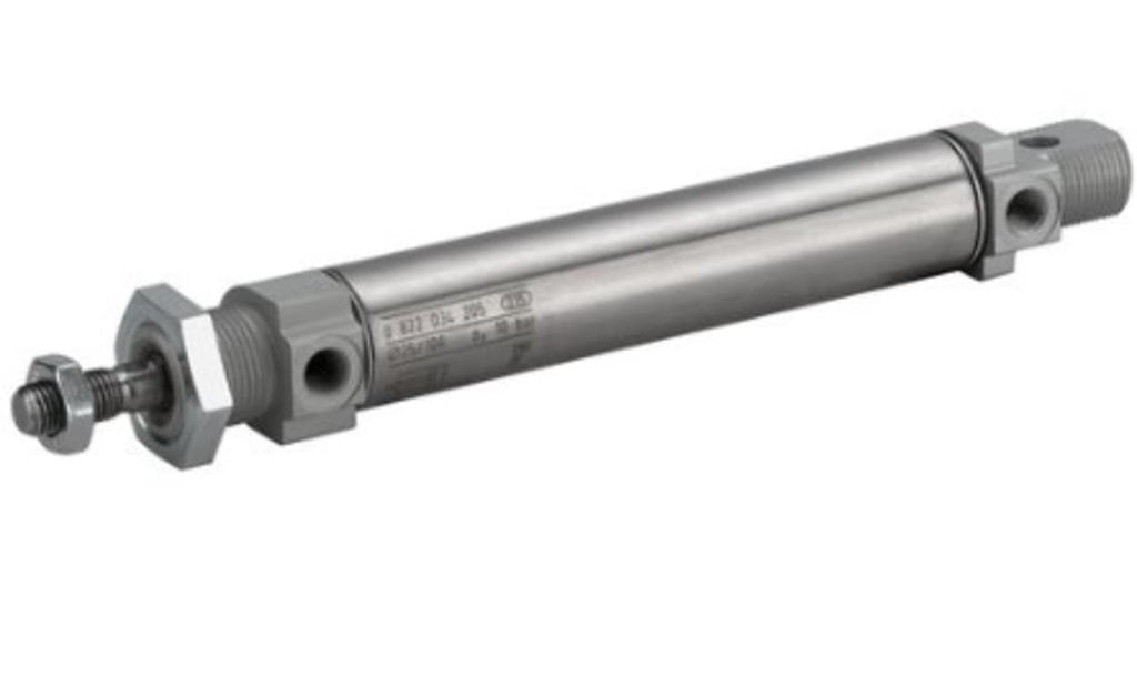 AVENTICS 0822334205 Pneumatic Cylinder - 25mm Bore, 100mm Stroke, MNI Series, Double Acting