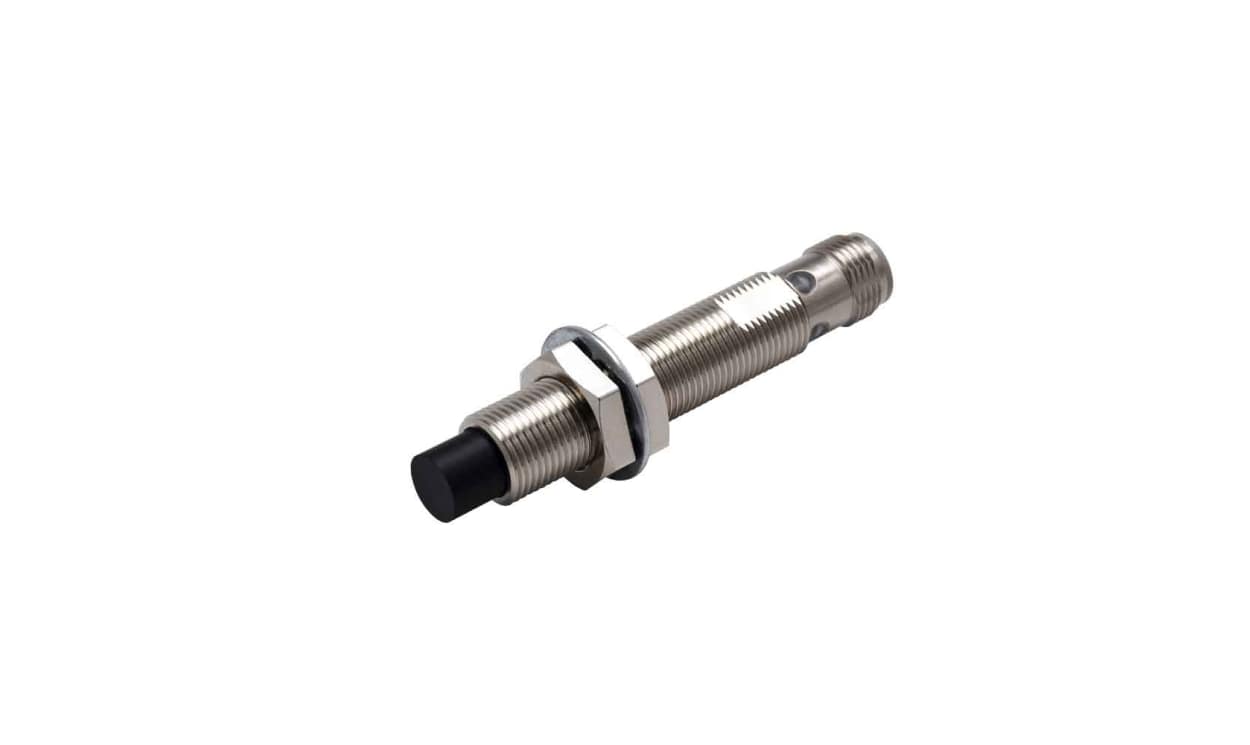 Omron E2E-X10MB1TL12-M1, Inductive Threaded Barrel Proximity Sensor, M12, 10 mm Detection, PNP NO, 10 → 30 V dc - generaltechuae
