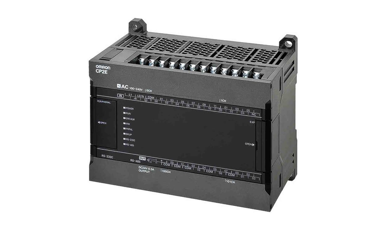 Omron CP2E-S30DT-D, CP2E Series PLC CPU for Use with CP2E Series, Transistor Output, 18-Input, Digital Input