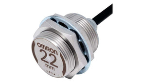 Omron E2EW-X22C230 2M, Inductive Threaded Barrel Proximity Sensor, M30, 22 mm Detection, NPN NC, 10 → 30 V dc