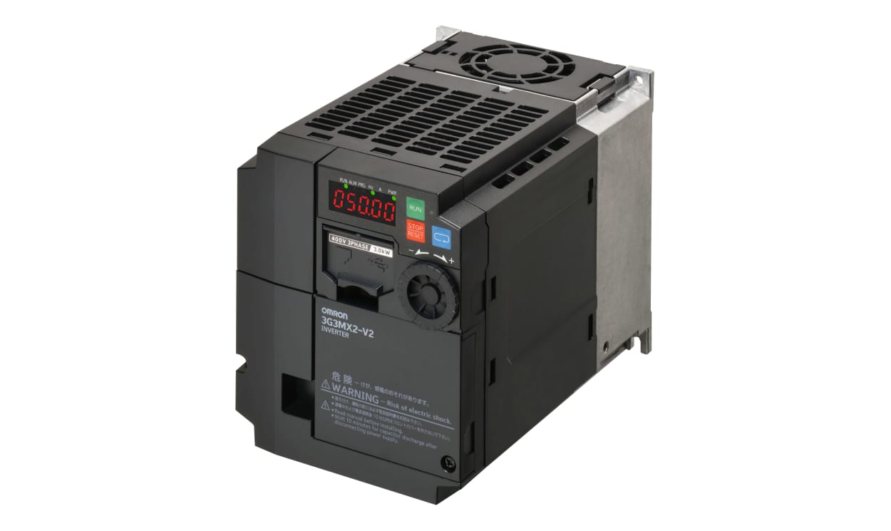 Omron 3G3MX2-A2022-EV2, Inverter Drive, 2.2 kW, 3 Phase, 200 V ac, 11.0 A, 3G3MX2 Series