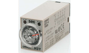 Omron H3Y-2 AC100-120 10S, H3Y-2 Series Plug In Timer Relay, 100 → 120V ac, 8-Contact, 0.5 → 10s, 1-Function - generaltechuae