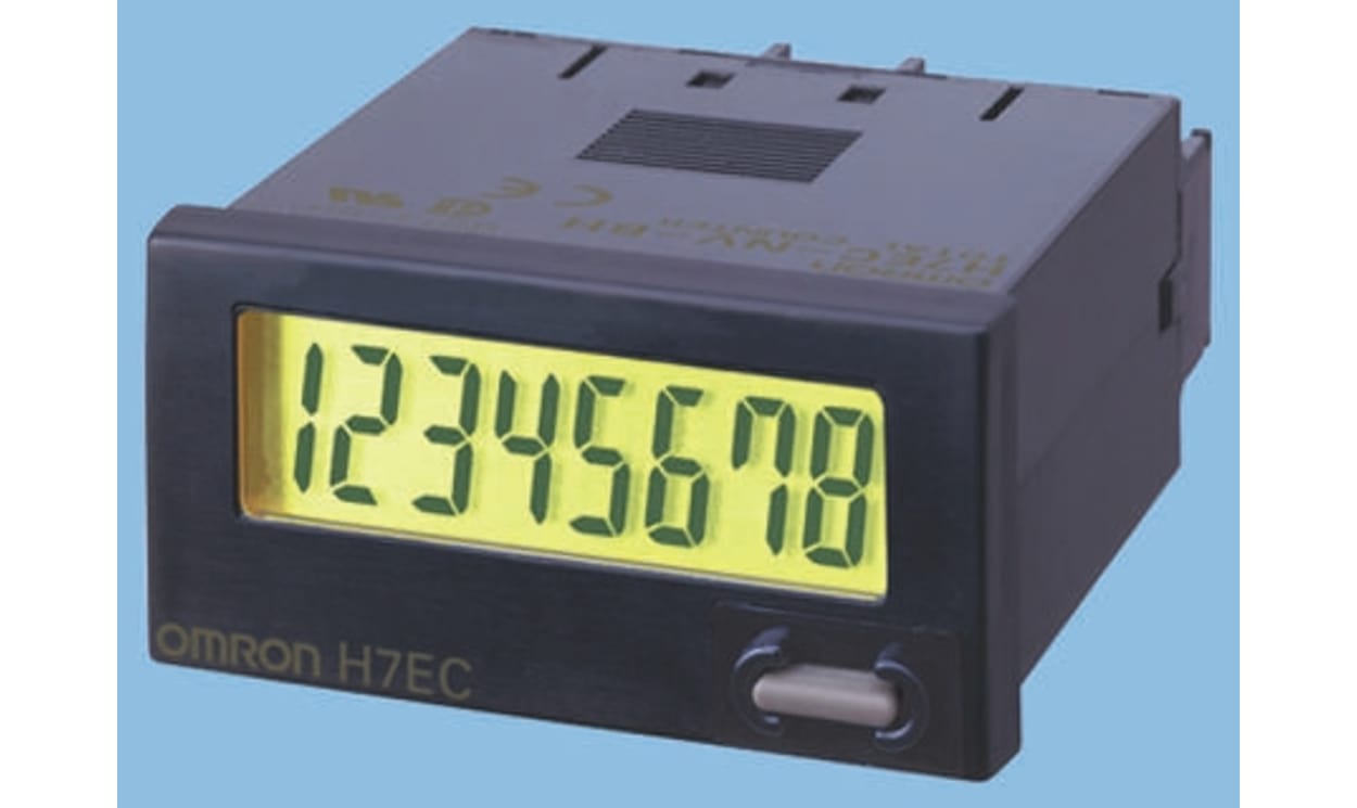 Omron H7ET-NV1-BH, H7E Timer, 7 Digit LCD, 24 V dc