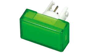 Omron A3DJ-500GY, Green Rectangular Push Button Lens for Use with A3D Series
