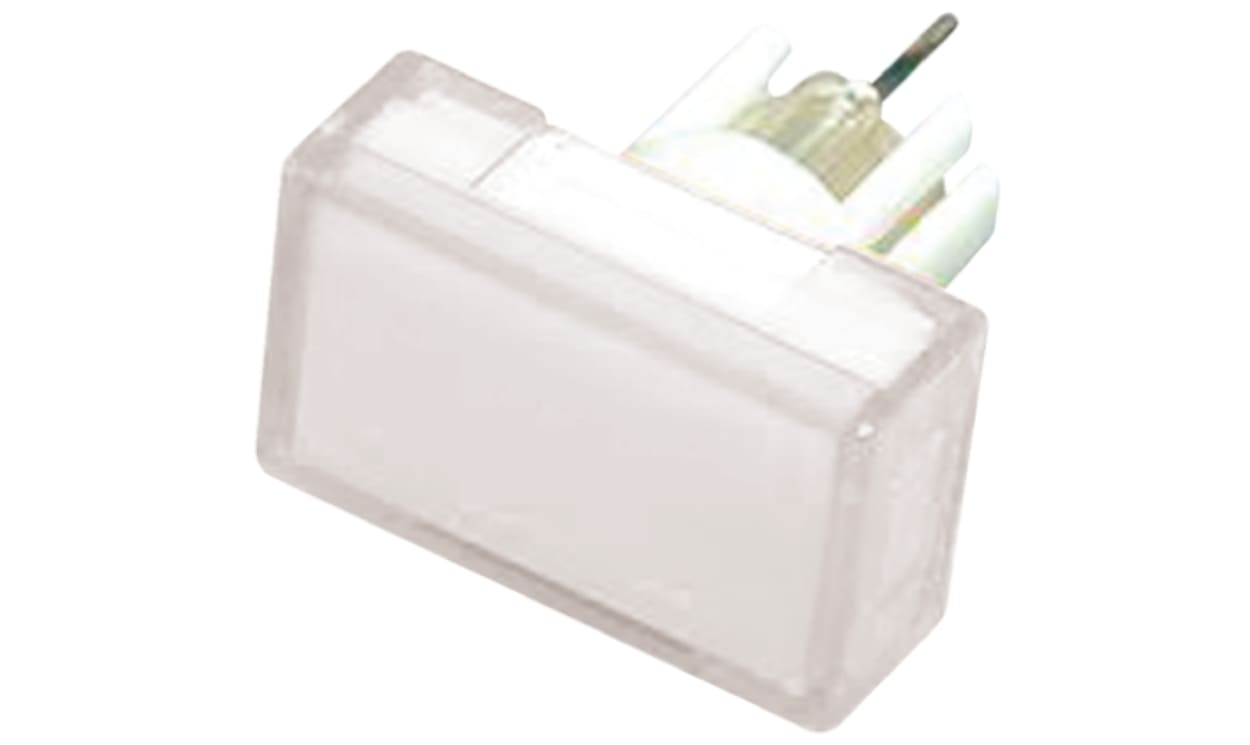 Omron A3DJ-500W, White Rectangular Push Button Lens for Use with A3D Series