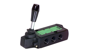 ASCO 55102092, Lever 5/2 Pneumatic Manual Control Valve 551 Series, G 1/4, 1/4in, III B