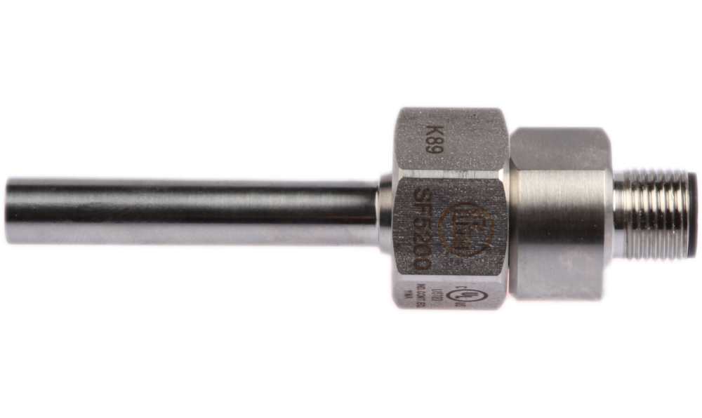 ifm SF5200, SF5 Series Modular Flow Monitoring Flow Sensor for Gas, Liquid, 200 (Gases) ccm/s, 3 (Liquids) ccm/s