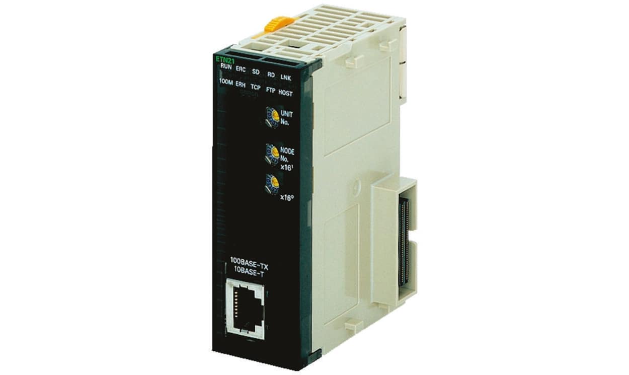 Omron CJ1W-SCU21, CJ Series PLC I/O Module for Use with CPU Racks - generaltechuae