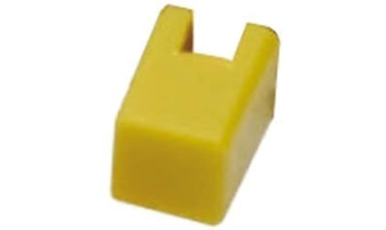 Omron B32-1030, Yellow Tactile Switch Cap for Series B3F-1000, Series B3F-3000, Series B3FS, Series B3W-1000,
