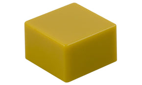 Omron B32-1230, Yellow Tactile Switch Cap for Series B3F-4000, Series B3F-5000, Series B3W-4000,