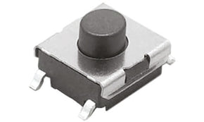 Omron B3FS-1000P, Plunger Tactile Switch, SPST 50 mA @ 24 V dc 0.5mm Through Hole