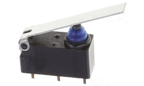 Omron D2HW-A221D, Long Hinge Lever Micro Switch, PCB Terminal, 2 A @ 12 V dc, SPDT, IP67