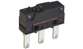 Omron D2SW-P2T, Pin Plunger Micro Switch, Tab Terminal, 2 A @ 250 V ac, SPDT, IP67