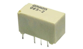 Omron G6S-2-Y DC9, PCB Mount Signal Relay, 9V dc Coil, 2A Switching Current, DPDT
