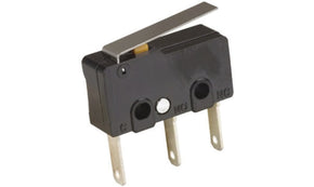 Omron SS-01GL2T, Roller Lever Micro Switch, Tab Terminal, 100 mA @ 30 V dc, SPDT, IP40