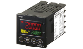 Omron E5CN-HR2M-500 100-240 VAC, E5CN Panel Mount PID Temperature Controller, 48 x 48mm 2 Input, 2 Output Relay, 100 → 240 V ac Supply Voltage