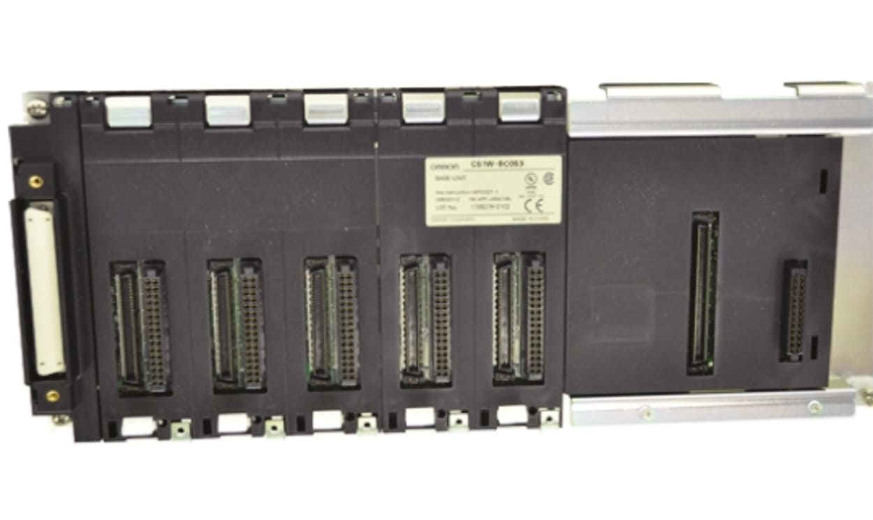 Omron CS1W-BC053, CS1 Series Backplane for Use with C200H Series, CS Series