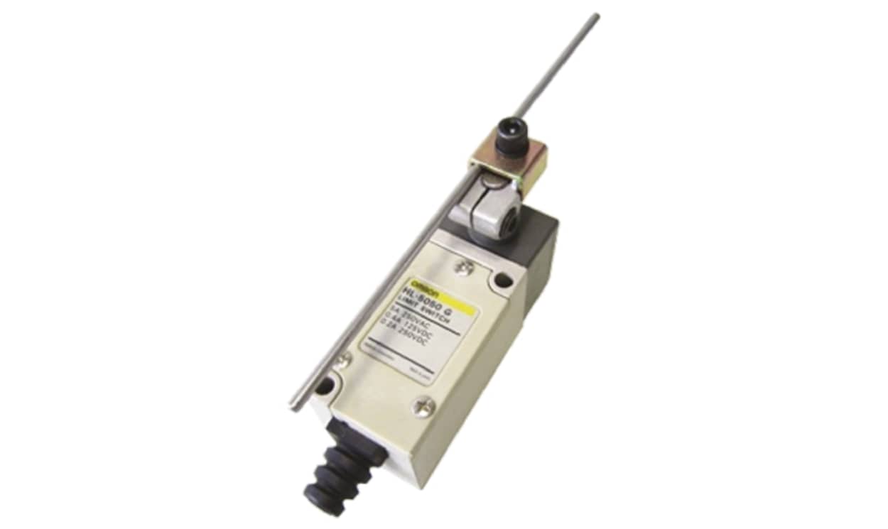Omron HL-5050G, Coil Spring Limit Switch, NO/NC, IP65, SPST, 250V ac Max, ac 5 A, dc 400mA Max
