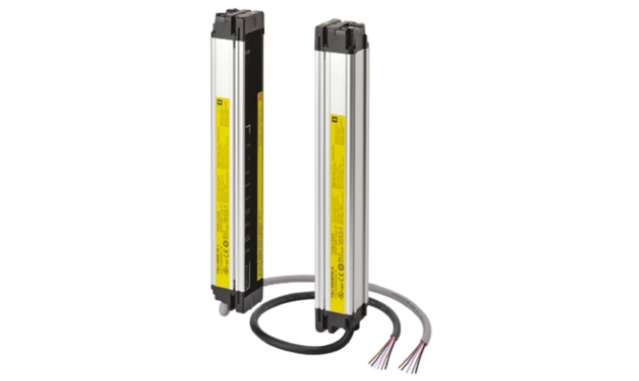 Omron F3SJ-E0385P25, F3SJ Series Light Curtain, Sender & Receiver, 18 Beam(s), 20mm Resolution - generaltechuae