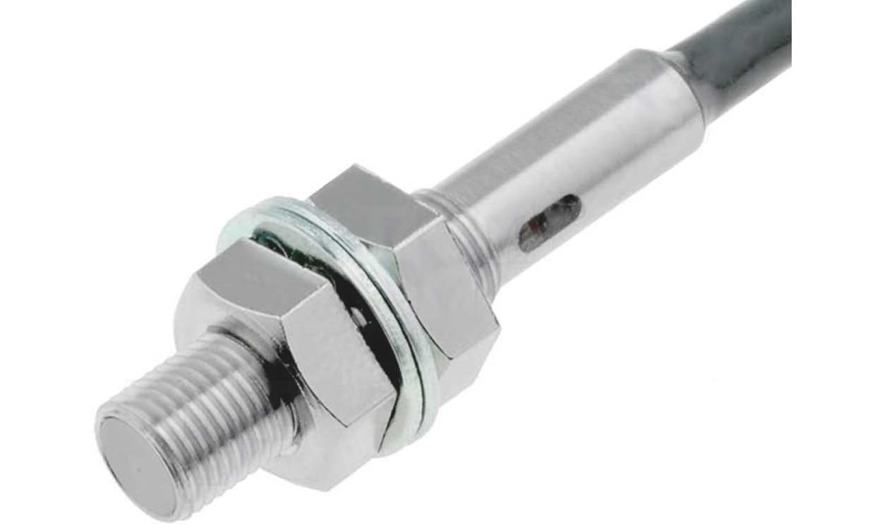 Omron E2E2-X3D1, Inductive Threaded Barrel Proximity Sensor, M12, 3 mm Detection, 2-Wire NO, 12 → 24 V dc - generaltechuae