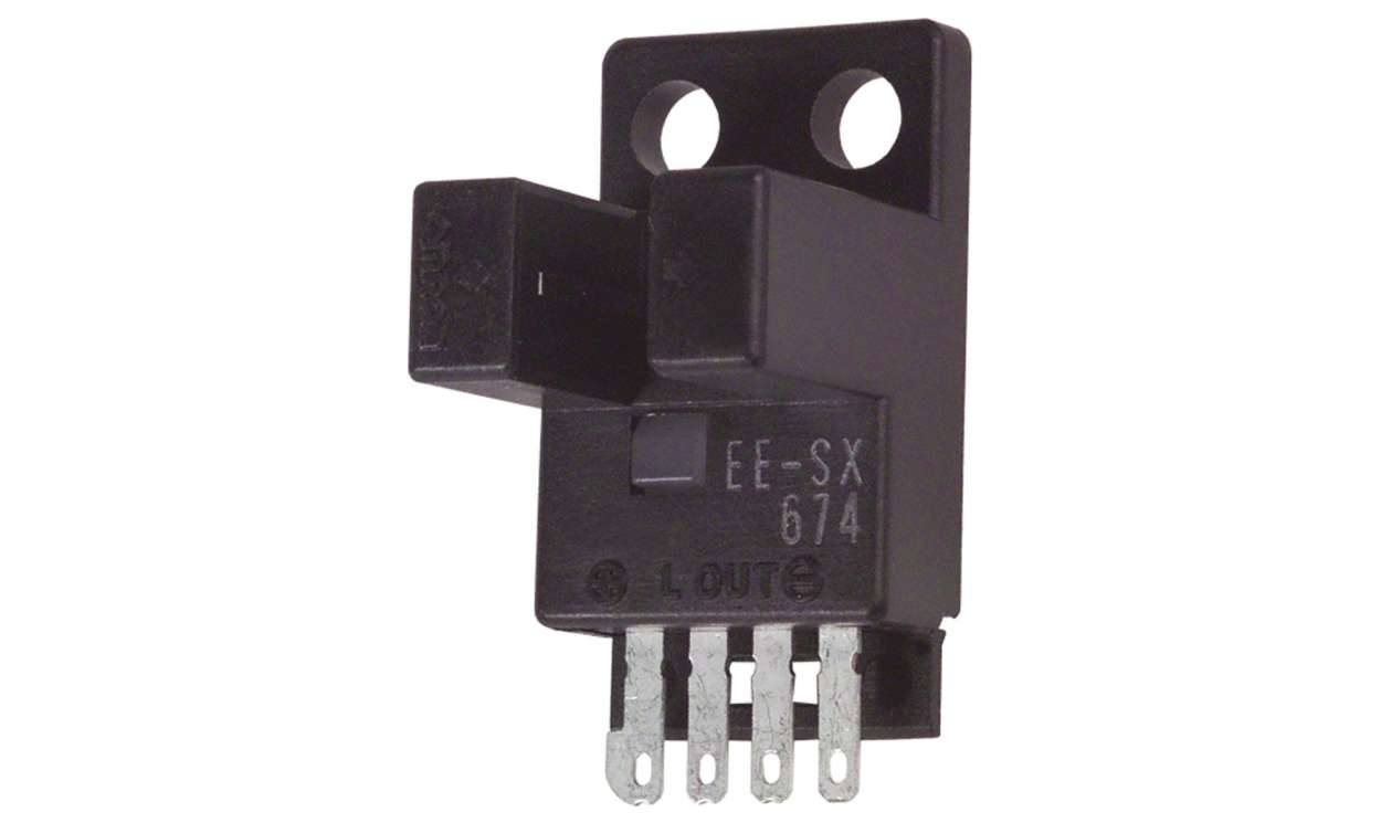 Omron EE-SX674, Through Beam Photoelectric Sensor, Fork Sensor, 5 mm Detection Range - generaltechuae