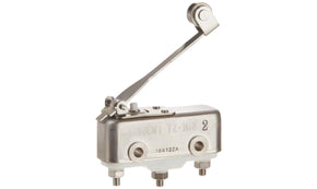 Omron TZ-1GV2, Roller Lever Limit Switch, NO/NC, IP00, SPDT, 250V ac Max, 1A Max