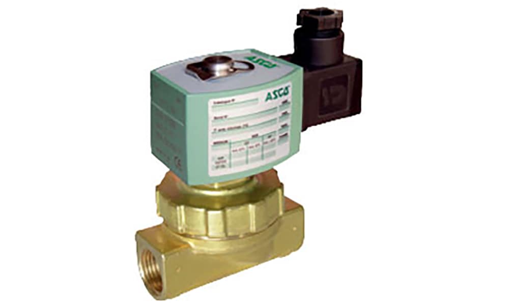 ASCO E220K406S1T00H8, Solenoid Valve , 2 port(s) , NC, 230 V ac, 1/2in