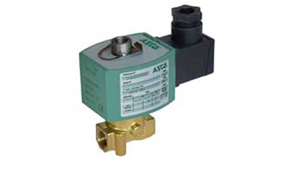 ASCO E314K121S1V01-230V 50HZ, Solenoid Valve , 3 port(s) , NC, 230 V ac, 1/4in