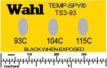 Palmer Wahl TS3_Labels | Temp-Spy Low Cost Temperature Labels | 3 points, 43 to 254 °C - generaltechuae (2)