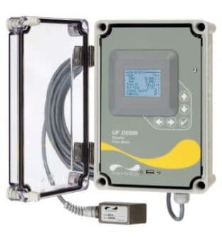 Micronics UF D5500 | Fixed Clamp-on Doppler Flow Meter | 12.7 mm–4.5 m Pipes, 26M Point Logger - generaltechuae