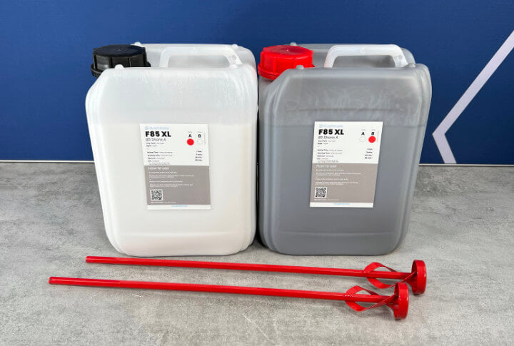 Plastiform VR-F85XL-2 | F85 XL Rigid Replication Compound | 10.2 L cans, 85 Shore A - generaltechuae