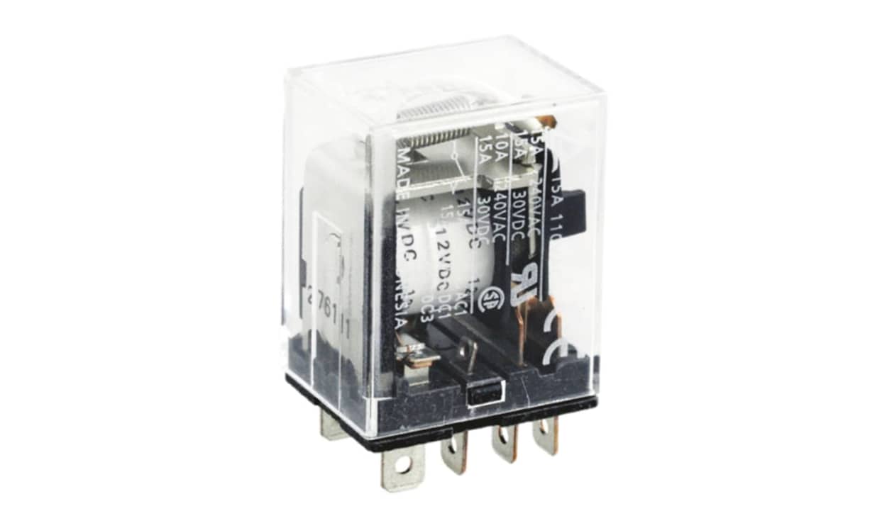 Omron LY1 AC200/220, Surface Mount Power Relay, 200 → 220V ac Coil, SPDT