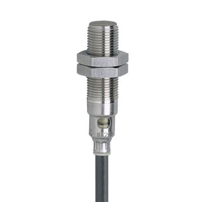 ifm IFT206, Inductive Threaded Barrel Proximity Sensor, M12, 4 mm Detection, PNP NO, 10 → 36 V dc