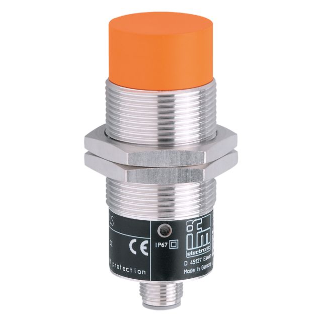 ifm II5492, Inductive Threaded Barrel Proximity Sensor, M30, 15 mm Detection, PNP/NPN NO/NC, 10 → 55 V dc