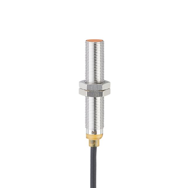 ifm IFS252, Inductive Threaded Barrel Proximity Sensor, M12, 4 mm Detection, PNP NO, 10 → 30 V dc