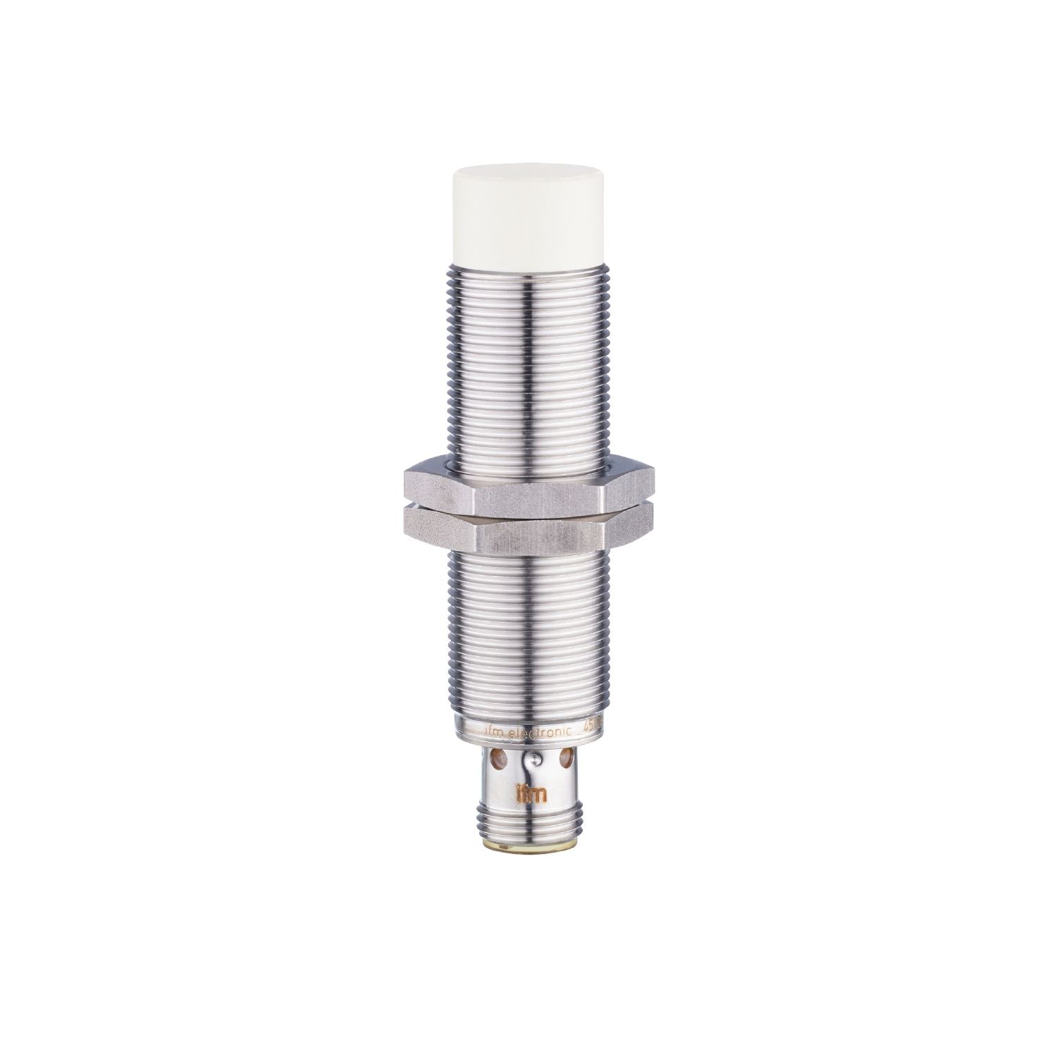 ifm IG5602, Inductive Threaded Barrel Proximity Sensor, M18, 8 mm Detection, PNP NO, 10 → 30 V dc
