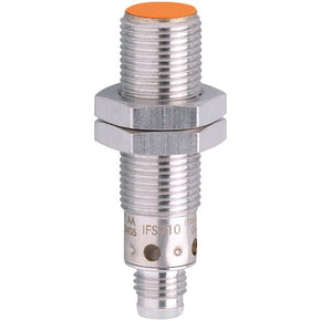ifm IFS210, Inductive Threaded Barrel Proximity Sensor, M12, 4 mm Detection, PNP NO, 10 → 36 V dc
