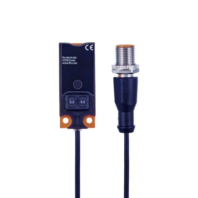 ifm KQ6005, Capacitive Rectangular Proximity Sensor, 12 mm Detection, PNP NO/NC, 10 → 30 V dc