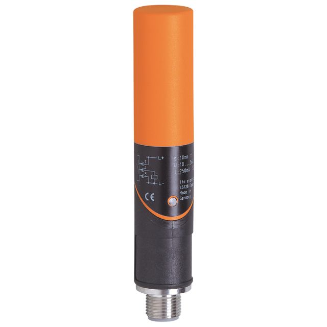 ifm IA5106, Inductive Smooth Barrel Proximity Sensor, 10 mm Detection, PNP NO, 10 → 36 V dc