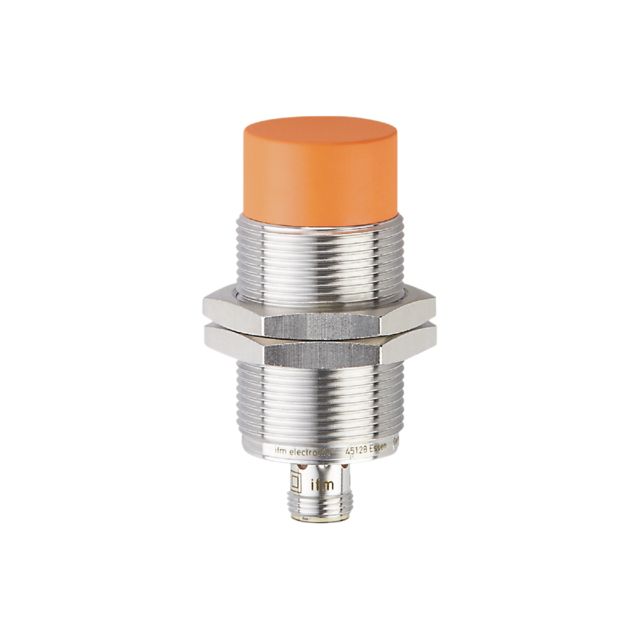 ifm II5854, Inductive Threaded Barrel Proximity Sensor, M30, 15 mm Detection, PNP NO, 10 → 30 V dc