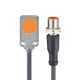 ifm IQ2002, Inductive Rectangular Proximity Sensor, 8 mm Detection, PNP NO, 10 → 30 V dc