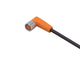 ifm EVM025, Right Angle Female 1 way M8 to Unterminated Sensor Actuator Cable, 5m