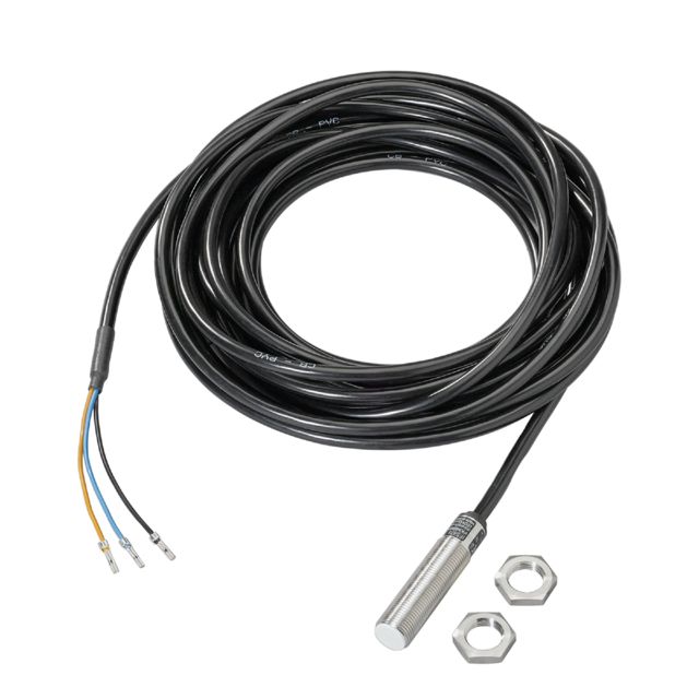 ifm IF5878, Inductive Threaded Barrel Proximity Sensor, M12, 3 mm Detection, PNP NO, 10 → 36 V dc