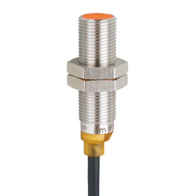 ifm IFS274, Inductive Threaded Barrel Proximity Sensor, M12, 4 mm Detection, NPN NO, 10 → 30 V dc