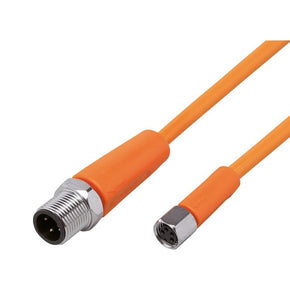 ifm EVT290, Straight Male 1 way M12 to Straight Female 1 way M8 Sensor Actuator Cable, 10m