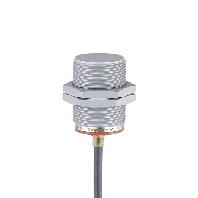 ifm IIR212, Inductive Threaded Barrel Proximity Sensor, M30, 15 mm Detection, PNP NO, 10 → 30 V dc